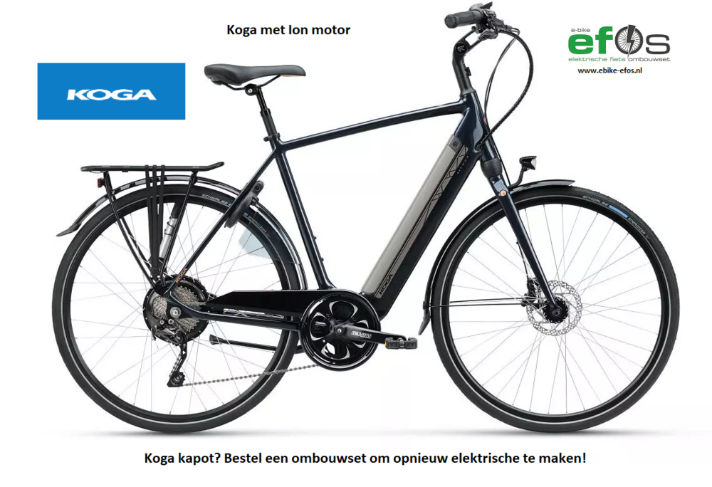 Koga Elektrisch Maken EBIKE EFOS Ombouwset Om U Fiets Elektrisch Te Maken